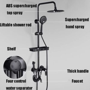Shower Head Constant Temperature Set Gray Piano Keys All Copper Rain All Tiang Tekan Klasik Classic