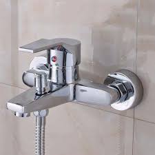 Kran Panas Dingin Keran Mixer Bathub Hot and Cool - Gambar 2