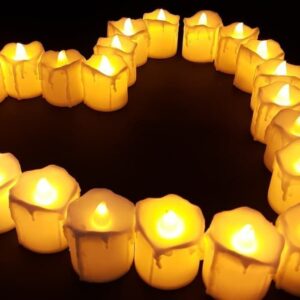 (FREE BATRE) Lampu Lilin LED Sumbu Goyang Mini Dekorasi 5 - 11 CM / Candle Light Lilin Motif Leleh / Lampu Hias Elektrik / Lilin Natal Meleleh