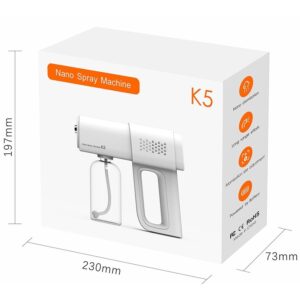 Nano Spray Gun Portable K5 Disinfectant UV Sterilizer Anti Virus