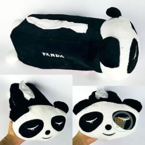 Tempat Tisu mobil / Tissue Car Storage Karakter Panda / Tissue Box Gantung Jok Mobil