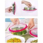 Food Cover Vacum Penutup Mangkok Piring Silikon Tudung Saji Makanan
