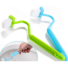 SIKAT KLOSET WC LENGKUNG BENGKOK SUDUT TOILET - CLOSET BRUSH BENGKOK KAMAR MANDI - Gambar 3