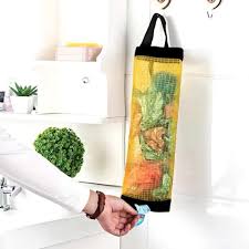 Dispenser Kantong Plastik Sampah Tempel Tempat Kantong Sampah Gantung Dinding Keranjang Sampah Kantong Kresek - Gambar 3