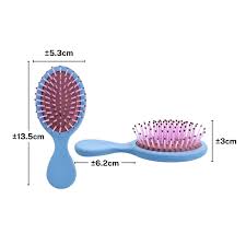SISIR RAMBUT ANAK ANTI KUSUT PREMIUM / SISIR ANTI RONTOK WANITA / SISIR RAMBUT PIJAT ANAK BAYI BAHAN ABS SILIKON / HAIR BRUSH KIDS COMB - Gambar 6