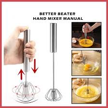 Better Beater Hand Mixer Otomatis Pengocok Telur Adonan Kue Manual Kocokan Telor - Gambar 4