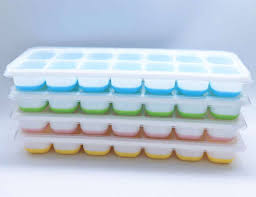 Cetakan Es Batu Silikon 14 Kotak Food Grade / Ice Cube Tray Puding Jeli Coklat Yogurt Tempat Es Anti Pecah 14 Sekat - Gambar 6