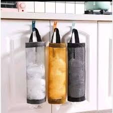Dispenser Kantong Plastik Sampah Tempel Tempat Kantong Sampah Gantung Dinding Keranjang Sampah Kantong Kresek - Gambar 4