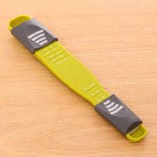 SENDOK TAKAR GESER BUMBU KOPI GULA MASAKAN DAPUR SLIDING MEASURING SPOON / ALAT SENDOK UKUR