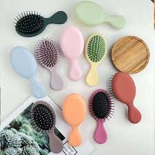 SISIR RAMBUT ANAK ANTI KUSUT PREMIUM / SISIR ANTI RONTOK WANITA / SISIR RAMBUT PIJAT ANAK BAYI BAHAN ABS SILIKON / HAIR BRUSH KIDS COMB - Gambar 4