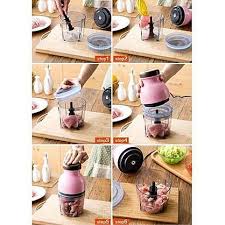 Blender Portable Mini Kapsul Buah Daging Sayuran Cutter Quatre Blender Capsule Capsul - Gambar 3