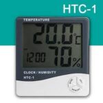 HTC 1 Thermometer Hygrometer Termometer Hygrometer Pengukur Suhu Ruangan Digital Alat Ukur Ruang