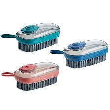 Sikat Pakaian Baju Serbaguna Isi Sabun Cair Sikat Cuci Baju SIkat Lantai - Gambar 2