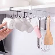 Gantungan Dapur Selip 6 Kait Hanger Hook Cantolan Serbaguna Spatula Gantungan Lemarin 6 Kaiit Gelas