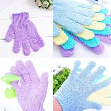 Sarung Tangan Mandi Multfifungsi Spon Bath Glove Body Scrub Spons Shower Pembersih Daki / Sarung Tangan Scrub - Gambar 4