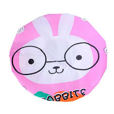 Shower Cap Karakter Kartun Topi Mandi Keramas Lucu Penutup Rambut Cover Kepala Waterproof - Gambar 4