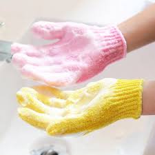 Sarung Tangan Mandi Multfifungsi Spon Bath Glove Body Scrub Spons Shower Pembersih Daki / Sarung Tangan Scrub - Gambar 6