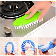 SIKAT LENGKUNG LENTUR KLOSET SIKAT WC BENGKOK ELASTIS FLEXIBLE SIKAT SUDUT TOILET CLOSET BRUSH SILIKON