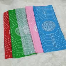 ALAS ADONAN ROTI SILIKON TATAKAN KUE ANTI LENGKET TEPUNG SILICONE MAT BAKING PIZZA DOUGH