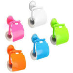 Tempat Tisu Gulung Kamar Mandi / Toilet Tissue Roll Holder / Gantungan Tisu Tempel WC Vacum Sedot Tanpa Paku / Tempat Tisu Roll Vacuum