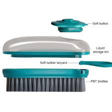 Sikat Pakaian Baju Serbaguna Isi Sabun Cair Sikat Cuci Baju SIkat Lantai - Gambar 3