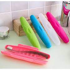 KOTAK TEMPAT SIKAT GIGI BOX SIKAT GIGI TRAVEL TOOTHBRUSH BOX PORTABLE TEMPAT ODOL - Gambar 4