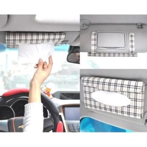 Sunvisor Tempat Tisu Tissue Mobil Sunvisor Car Tissue Box Organizer  / Tempat Kartu Etoll Emoney Mobil
