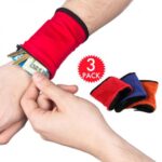 Wrist Wallet / Dompet Olahraga Pergelangan Tangan / Pouch Fitness GYM Kartu Uang SET isi 3