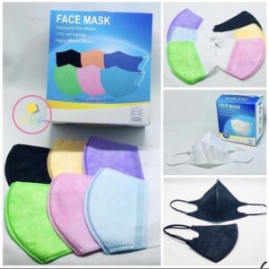 Masker Duckbill Dewasa 3ply Isi 50 Pcs Face Mask Duck Bill Earloop