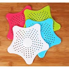 Water Tank Saringan Bintang Wastafel Penutup Lubang Kamar Mandi Kotoran / Saringan Saluran Air Anti Sumbat