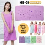 BAJU HANDUK KIMONO MANDI KARAKTER DASTER TIDUR WANITA BATH TOWEL DRESS BATHROBE WEARABLE CLOTH