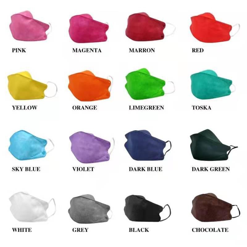 MASKER KF94 ISI 10 PCS MASKER MOUSON 4PLY KOREA FACE MASK EARLOOP MASKER MEDIS DEWASA BEDAH MULUT