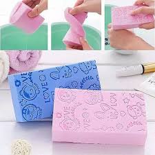 Spons Daki Busa Spon Mandi Shower Sponge Sikat Pembersih Kotoran Badan - Gambar 3