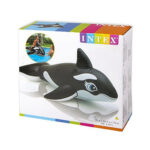 INTEX 58561 PELAMPUNG RENANG ANAK PAUS HITAM/ORCA WHALE RIDE-ON FLOATIES