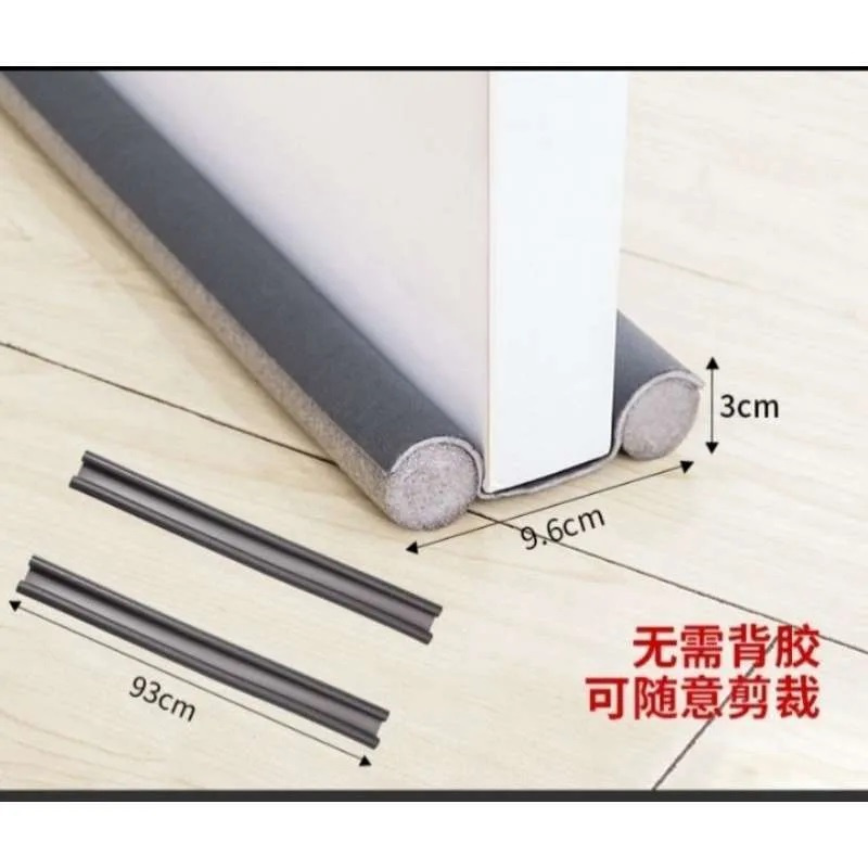 Busa Penutup Celah Bawah Pintu Penghalang Debu binatang suara - Gambar 2