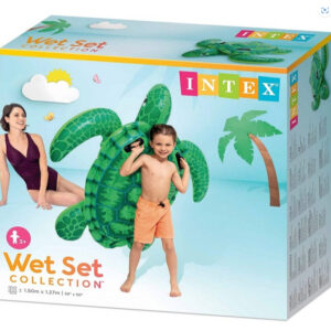 INTEX 57524 Pelampung Tunggangan Kura Lil' Sea Turtle Ride-On Kids