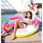 (BIG SIZE) Pelampung Renang Anak / Balon Ban Renang Dewasa INTEX Unicorn RIDE ON Intex 57561