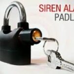 Gembok Alarm Motor / Pagar Rumah Gembok Cakram ANTI MALING / Gembok Motor / Gembok Ban Gerbang