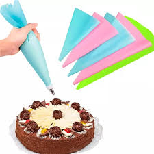 Piping Bag Silikon Set 8 in 1 Cake Decorating Cookie + Spuit 8 IN 1 Icing Spuit Dekorasi Kue Chef Pastry
