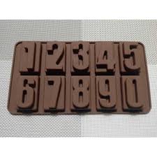 Cetakan Silikon Cokelat Kue Puding Es Jelly Silicon Huruf Angka Alfabet Happy Birthday Karakter Aneka Bentuk - Gambar 5
