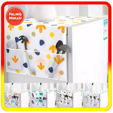 Taplak Kulkas Waterproof Sarung Kulkas Cover Kulkas Storage Pouch Penutup Pengaman Tutup Kulkas - Gambar 2