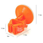 Gantungan Gagang Selang Shower Sapu / Single Mop Holder Alat Pel Lem Vacuum / Shower Head Hanger