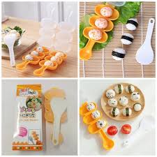 Rice Ball Shaker Bento onigiri Cetakan Nasi Kepal Bulat cetakan bekal