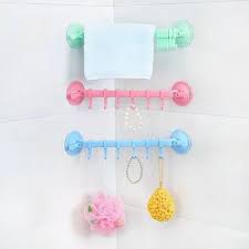 GANTUNGAN DINDING KAMAR MANDI VACUM 6 IN 1 SUDUT HOOK SUCTION GANTUNGAN VACUUM TOILET WC DAPUR