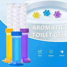 Gel Pengharum Closet Tembak Tempel Fragrance / WC Cleaner Kloset / Pembersih Gel Kamar Mandi Anti Bau / Pewangi Toilet Motif Bunga