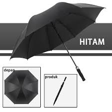 Payung Golf Jumbo Besar Otomatis Premium Rangka Fiber Anti UV Umbrella - Gambar 5