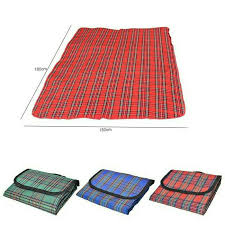 (BIG SIZE) Matras Tikar Lipat Besar Anti Air Tiker Piknik 150 x 180 cm Foldable Camping Karpet Waterproof Tamasya Microsatin - Gambar 3