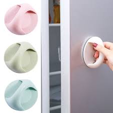 Pegangan Pintu Tempel Lemari Pakaian / Handle Bulat Laci / Pintu Kamar Mandi Handle Multifungsi