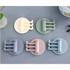 Gantungan Kamar Mandi Tempel 3 Cabang Hanger Hook Dinding Serbaguna