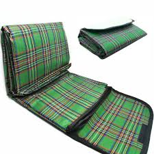 (BIG SIZE) Matras Tikar Lipat Besar Anti Air Tiker Piknik 150 x 180 cm Foldable Camping Karpet Waterproof Tamasya Microsatin - Gambar 2